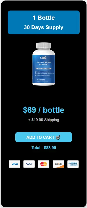 Buy ProstaPrime Support 1 Bottle